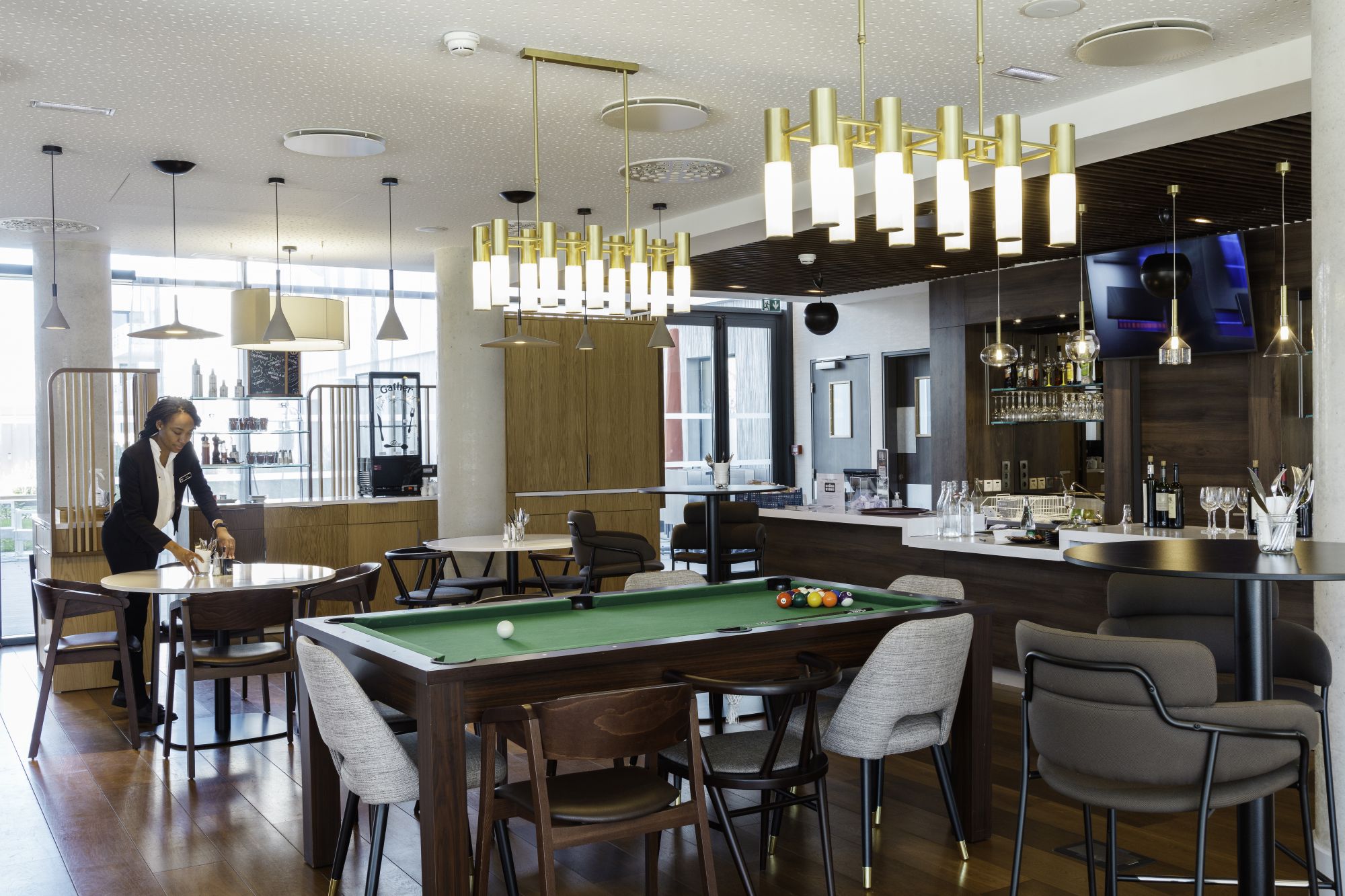 Espace de convivialit&eacute; H&ocirc;tel Marriott